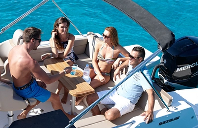 Boote mit Führerschein / F755 Sundeck (8p)